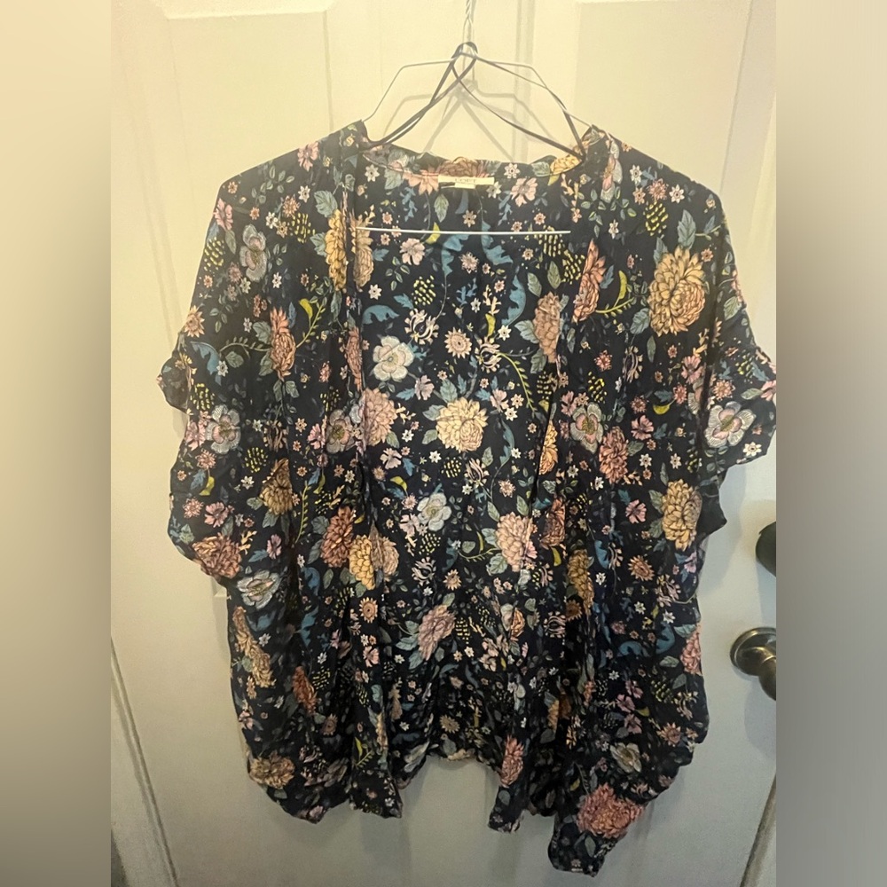 NWOT Women’s Loft Open Front Kimono Blouse in Size XS/S